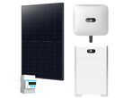 Solaranlage mit Huawei-Batteriespeicher und bifazialen Solarmodulen (Bild: DASolar, Huawei)