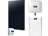 Solaranlage mit Huawei-Batteriespeicher und bifazialen Solarmodulen (Bild: DASolar, Huawei)