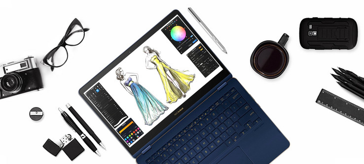 Lässt ihrer Kreativität freien Lauf - ASUS ZenBook Flip S mit ASUS Pen