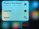 Ein Musikstück pausieren geht auch mit 3D Touch nicht ohne die App zu öffnen.