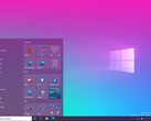 Das neue Windows 10 Startmenü passt seine Farbe automatisch an das verwendete Theme an. (Bild: Microsoft)