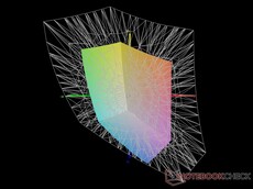 Dynabook Tecra A40 vs. Display P3