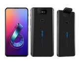 Notch- und lochfreies Design dank einer aufklappbaren Dual-Cam: Das Zenfone 6 von Asus.