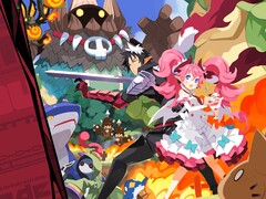 Offizielles Key-Artwork zu Disgaea Mayhem mit dem Söldner N.A.