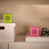 Der neue Kallsup Bluetooth-Lautsprecher von IKEA ist überaus kompakt (Bildquelle: IKEA)