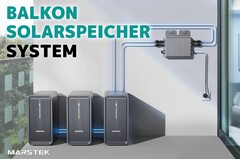 Das Marstek B2500 Balkon-Solarspeicher-System ist heute bei Indiegogo gestartet. (Bild: Marstek)
