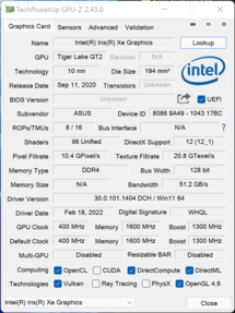 GPU-Z Intel iGPU