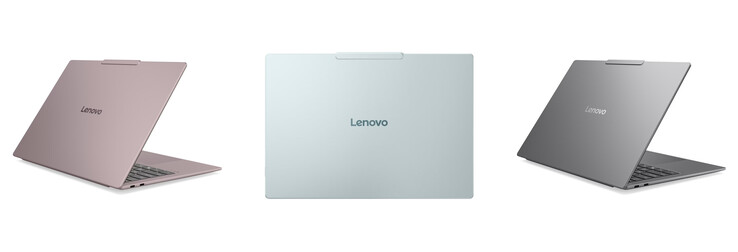 Das IdeaPad Slim 5 Ultra 14IWC11 in Chill Blue, Dreamy Violey und Lowkey Grey Farbvarianten
