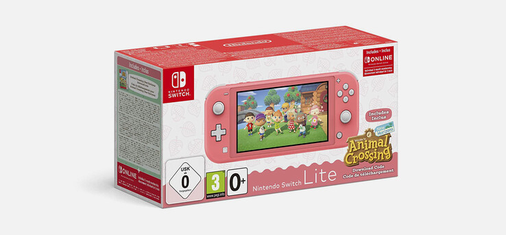 Das Bundle ist auf Wunsch auch mit einer Nintendo Switch Lite in der Farbe "Koralle" erhältlich. (Bild: Nintendo)