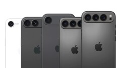 Ein aktueller Gehäuse-Leak soll erneut ein Indiz für das in 2025 angeblich geplante, horizontale Kamera-Balken-Design der iPhone 17 Serie sein. (Bildquelle: @theapplehub)