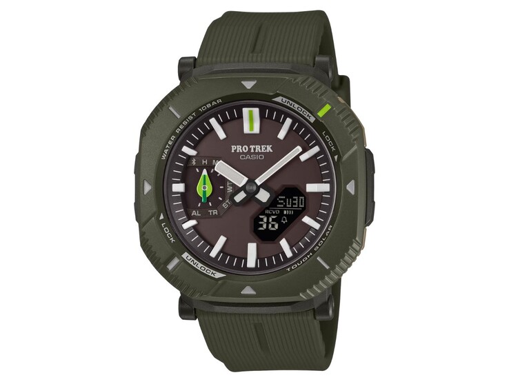 Die Casio Pro Trek x The Nature Conservation Society of Japan x Pickles the Frog PRJ-B001NJ-3 Uhr