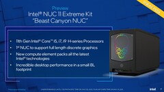 "Beast Canyon" wird der bislnag leistungsstärkste NUC, wenn auch mit einem etwas größeren Gehäuse. (Bild: Intel)