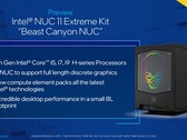 "Beast Canyon" wird der bislnag leistungsstärkste NUC, wenn auch mit einem etwas größeren Gehäuse. (Bild: Intel)