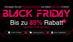 Der Geekmaxi Black Friday Sale beschert Rabatte von bis zu 85 Prozent. (Bild: Geekmaxi)