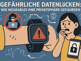 Gefährliche Datenlücken: Wearables können Ihre Privatsphäre gefährden (Bildquelle: DallE3)