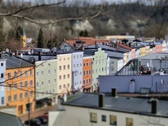 Der Tilt-Shift-Effekt im OnePlus 9 Pro braucht ein wenig Übung, kann dann aber nette Miniatur-Effekte erzeugen und den Fokus des Betrachters lenken.