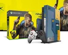 Die schicke Xbox One X im Cyberpunk 2077-Design enthält auch das Spiel als Download-Version. (Bild: Microsoft)