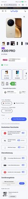 X300 Pro bei Vivo mit vielen Rabatten (Bildquelle: Screenshot Vivo-Shop)