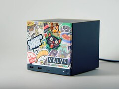 Die 3D-gedruckte Faceplate verwandelt die Vorderseite der Steam Machine in eine Halterung für den Steam Controller.