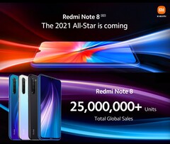 Nach mehr als 25 Millionen verkaufter Redmi Note 8-Phones weltweit soll es 2021 ein aktualisiertes Revival geben. 