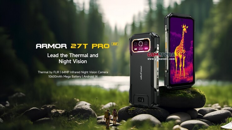 Das Armor 27T Pro ist nicht besonders dünn (Bild: Ulefone, via GSMArena)