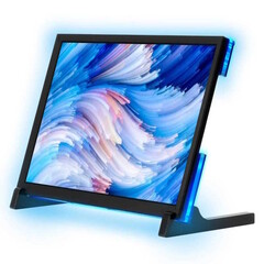 Der Meteor Screen bringt eine Lichtleiste mit