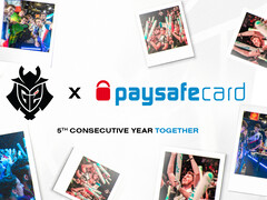 G2 Esports und Paysafecard: Erfolgreiche eSports-Partnerschaft geht ins 5. Jahr.