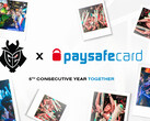 G2 Esports und Paysafecard: Erfolgreiche eSports-Partnerschaft geht ins 5. Jahr.