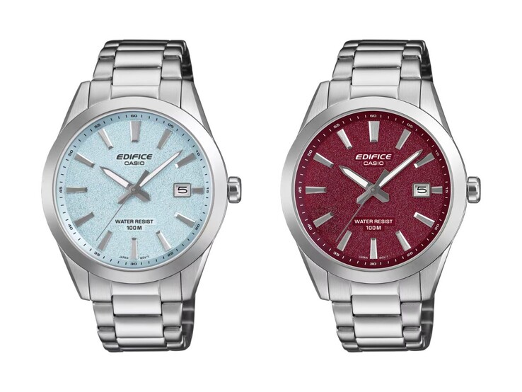 Casio Edifice EFV-160D-2BV (links) und EFV-160D-4AV (rechts)