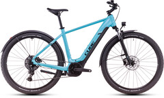 Das Nuride Hybrid Performance 625 Allroad E-Bike hat vorinstallierte Schutzbleche inklusive Beleuchtung (Bildquelle: Cube)