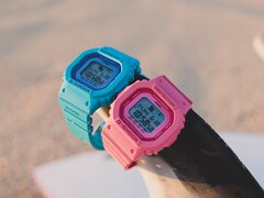 Die GLX-S5600-Serie bietet Gezeitengrafiken und Monddaten, was ideal für den Surf-Sport ist. (Bildquelle: Casio)