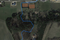 Garmin Edge 500: Waldstück