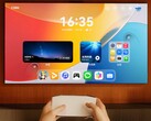Der Huawei Mate TV wird mit einer ungewöhnlichen Multitouch-Fernsteuerung geliefert. (Bildquelle: Huawei)