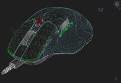 Keychron M6 8K Open-Source-Modell in FreeCAD