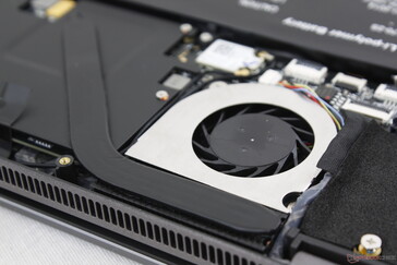 Der kleine 30-mm-Lüfter ist ständig aktiv, aber in den meisten Fällen kaum hörbar