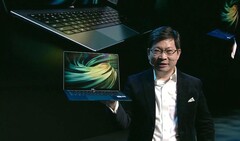 Huawei Mobile-Boss Richard Yu stellte für 2020 upgedatete MateBooks vor: MateBook X Pro sowie MateBook D14 und MateBook D15.
