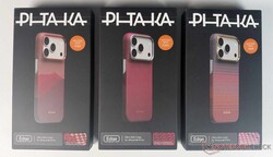 Verschiedene Designs der Pitaka Edge