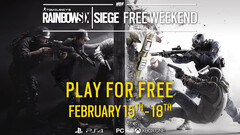 Free Play Wochenende für Tom Clancy's Rainbow Six Siege vom 15. bis 20. Februar.