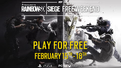 Free Play Wochenende für Tom Clancy&#039;s Rainbow Six Siege vom 15. bis 20. Februar.