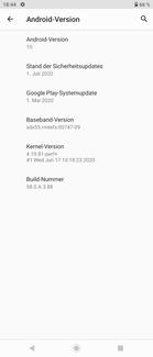 Software Sony Xperia 1 II