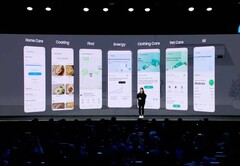 Die Samsung SmartThings-App kann jetzt auch am iPhone Matter-Geräte steuern. (Bild: Samsung)