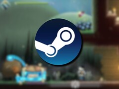 Im Bild: Das Steam-Logo und das Spiel Monstro Maestro. (Bildquelle: Steam)