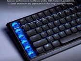 Vanguard Air 99: Tastatur mit Display und Drehregler