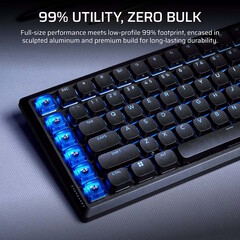 Vanguard Air 99: Tastatur mit Display und Drehregler