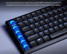 Vanguard Air 99: Tastatur mit Display und Drehregler