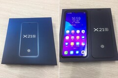Auch beim Vivo X21s ist ein Fingerabdrucksensor im Display zu finden.