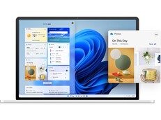 News, das Wetter & co. können nicht mehr in der Taskleiste angezeigt werden, dafür gibts neue Widgest. (Bild: Microsoft)