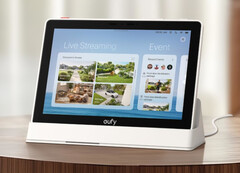 Das neue Eufy Smart Display ergänzt die Sicherheitskameras und Co von Eufy Security um ein Tablet. (Bildquelle: Eufy)