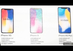 Vermeintliches Marketing-Material soll die Bezeichnungen für das iPhone-Trio 2018 verraten.