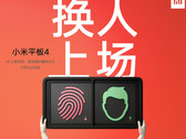 Xiaomi Mi Pad 4 Tablet kommt mit Gesichtserkennung.
